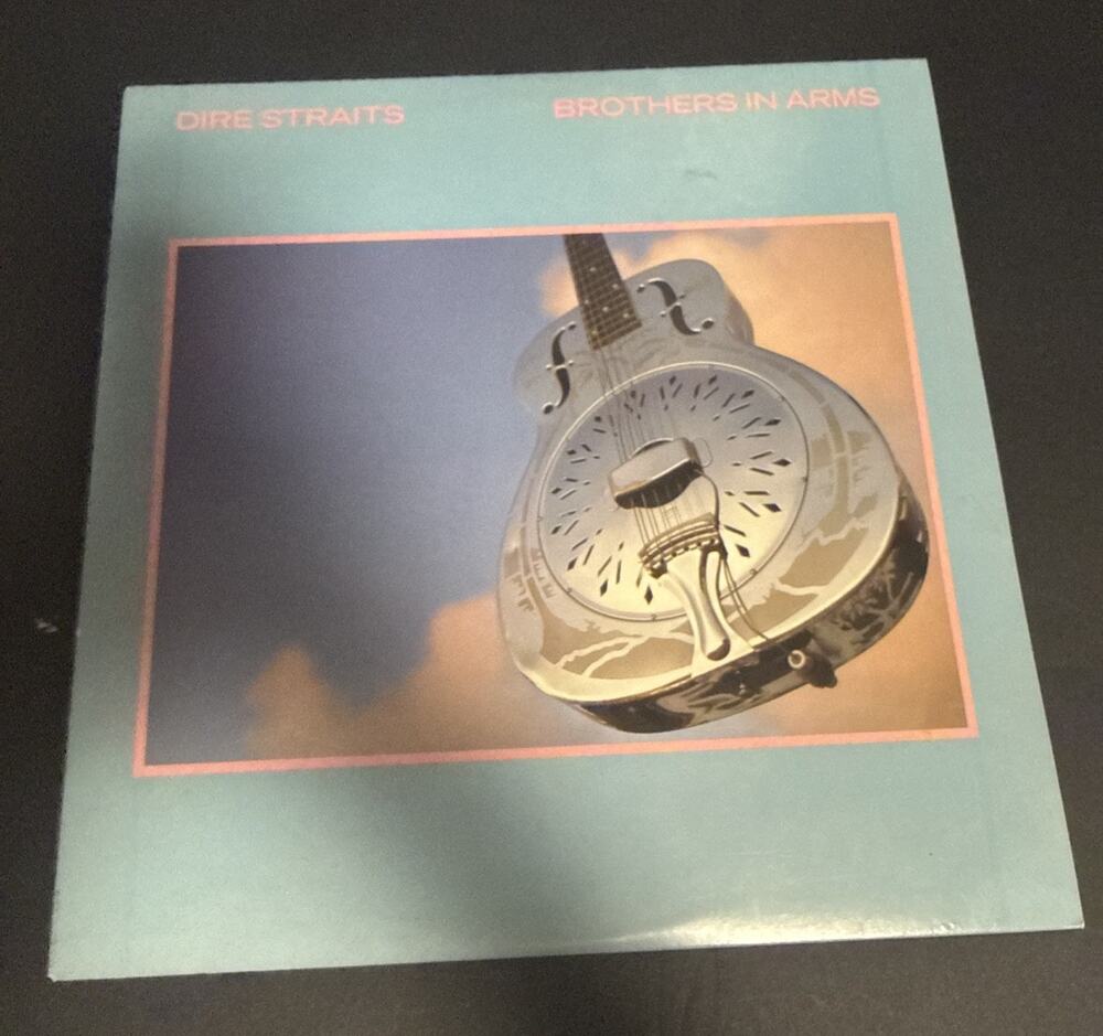 Dire Straits Brothers In Arms Vinyl LP Record 1985 Robert Ludwig Dead Wax Insert